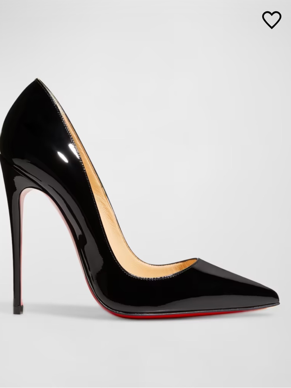 Christian Louboutin Black So Kate 120mm Heels